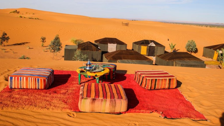 Berber camp, Morocco