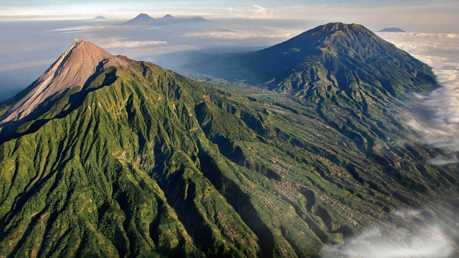 Climb up the stunning Mount Merapi in Indonesia