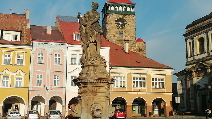 Central Wallenstein's Square