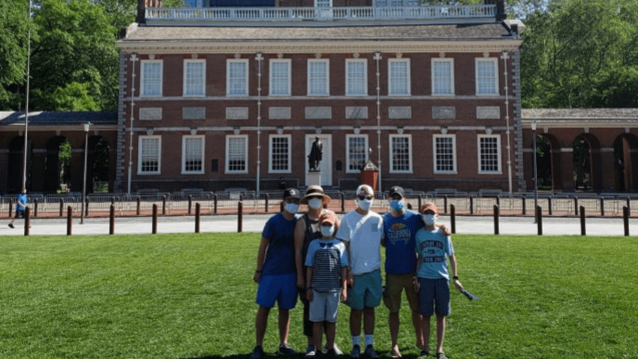 Touring historic Independence Hall