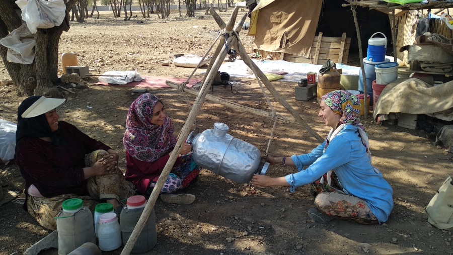 Making Yogurt with the Nomads of Iran