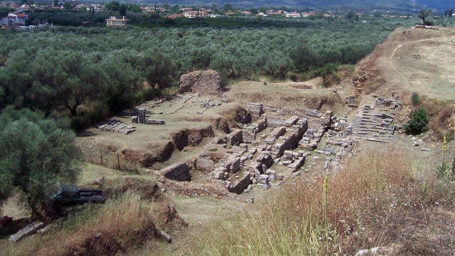 Ruins of ancient Sparta