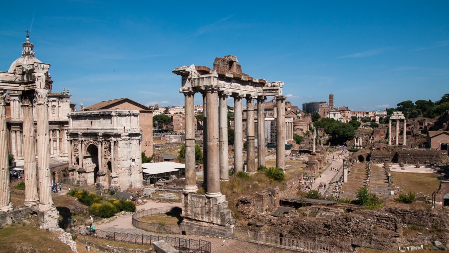 Visit the Palatine Hill