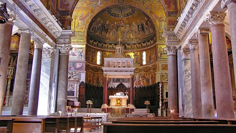 Basilica of St. Mary in Trastevere, Rome