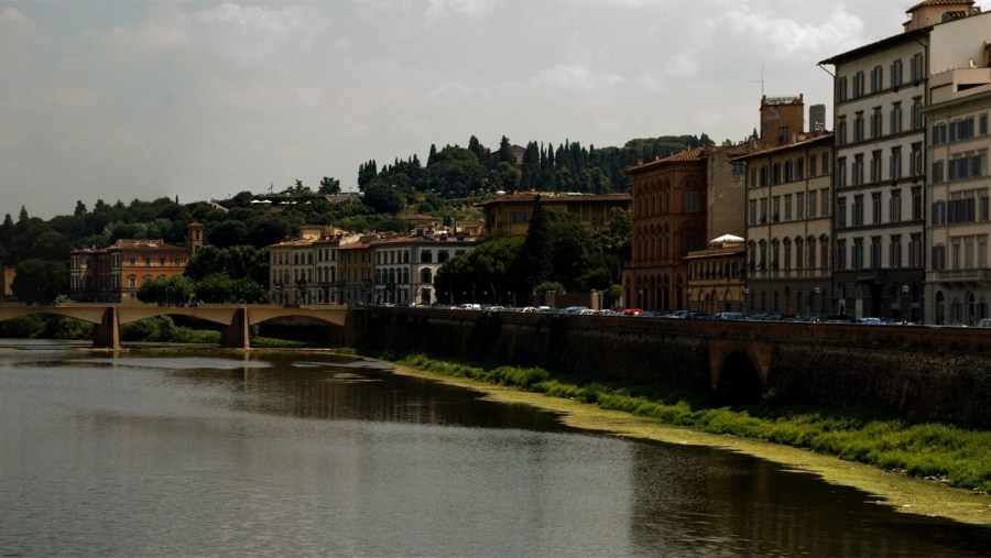 Ponte Vecchio bridge over Arno River