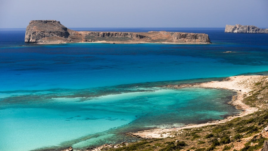 turquoise waters of Balos