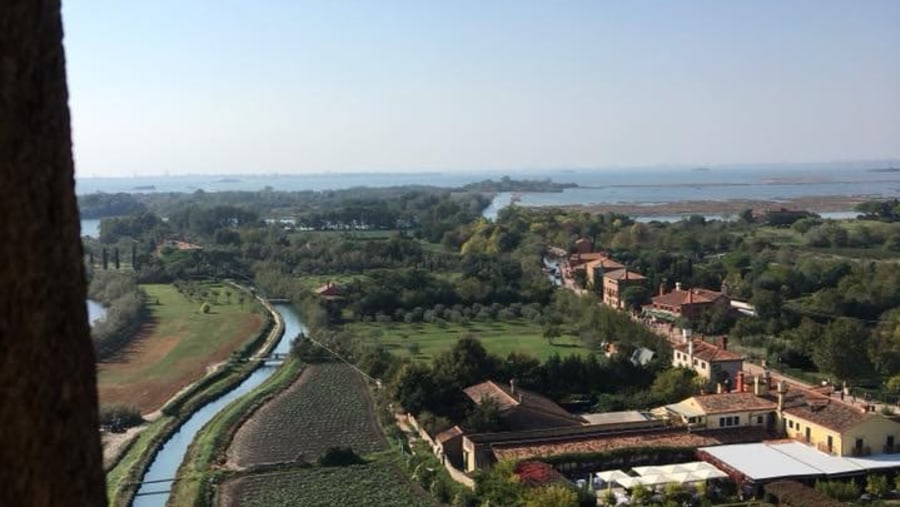 The view form the Torcello bell tower