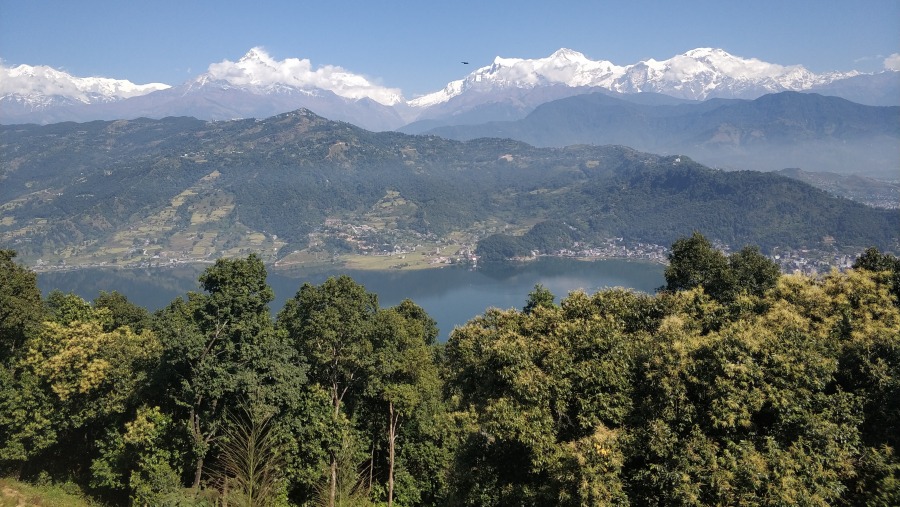 Witness the beautiful of the Annapurna from Pokhara in Nepal