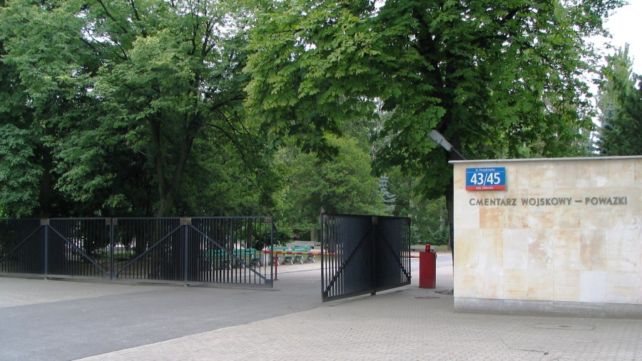 Powazki Military Cemetery In Poland