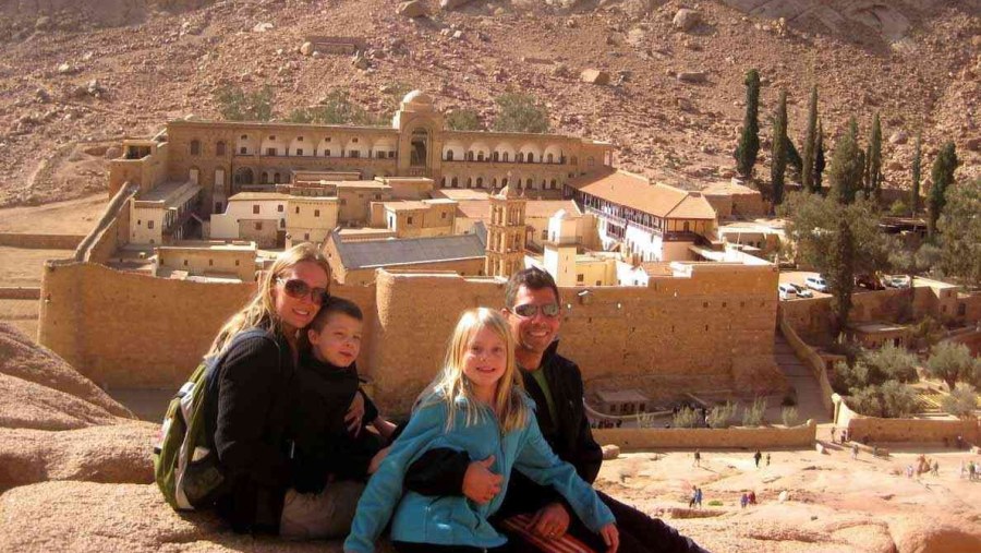 Saint Catherine's Monastery, officially Sacred Monastery of the God-Trodden Mount Sinai