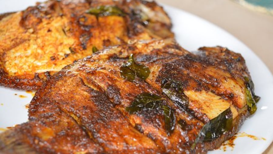 Karimeen, a Traditional Fish Dish