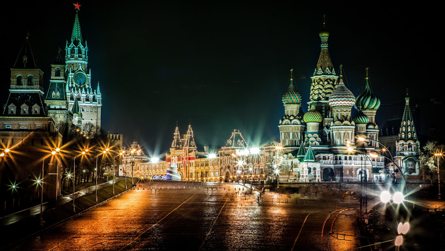Moscow Night View