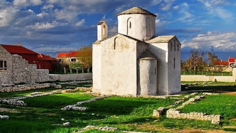 Church of the Holy Cross in Nin