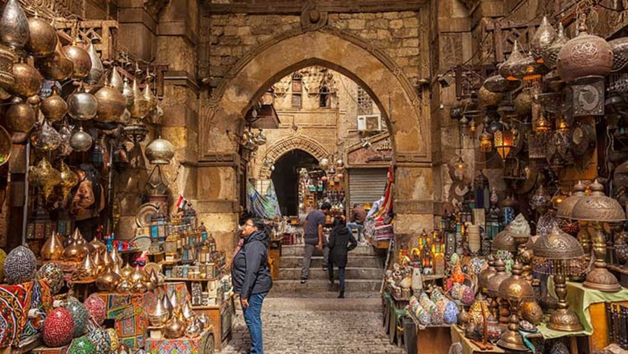 Bazaars of Khan el-Khalili