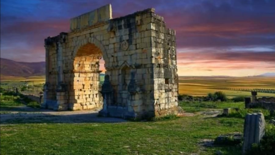 The Roman Ruins Volubilis