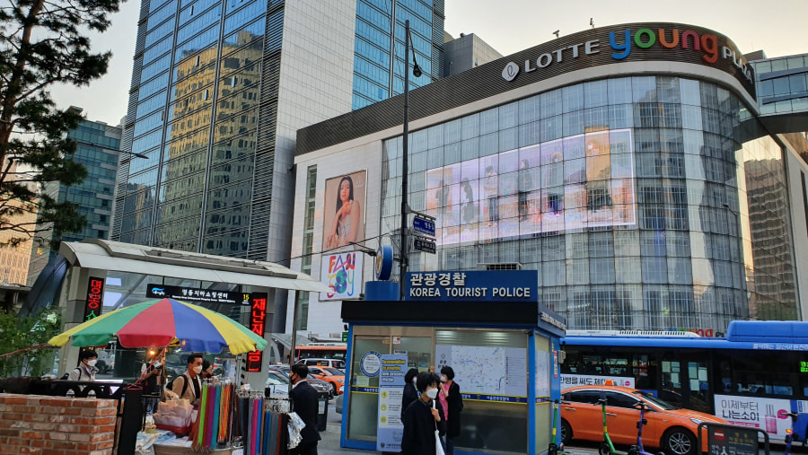 Myeongdong Shopping Street, Seoul