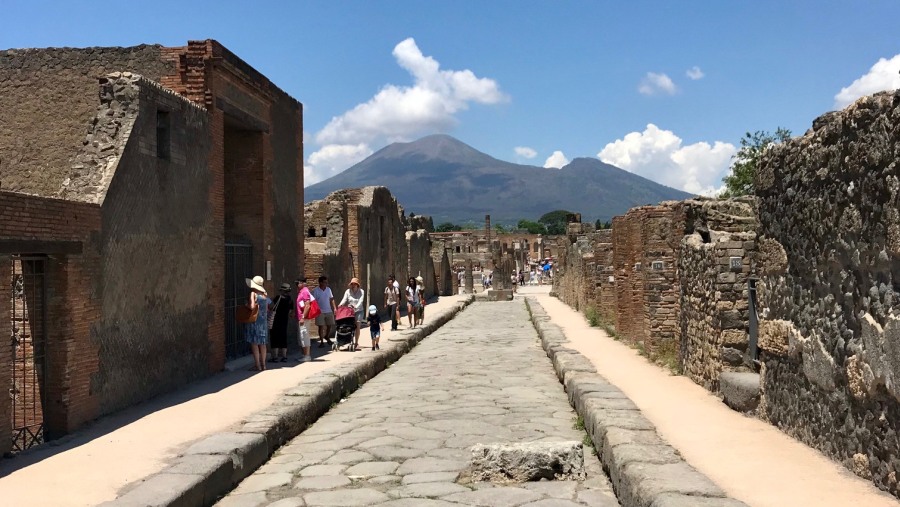 Stroll through the Ruins of Pompeii