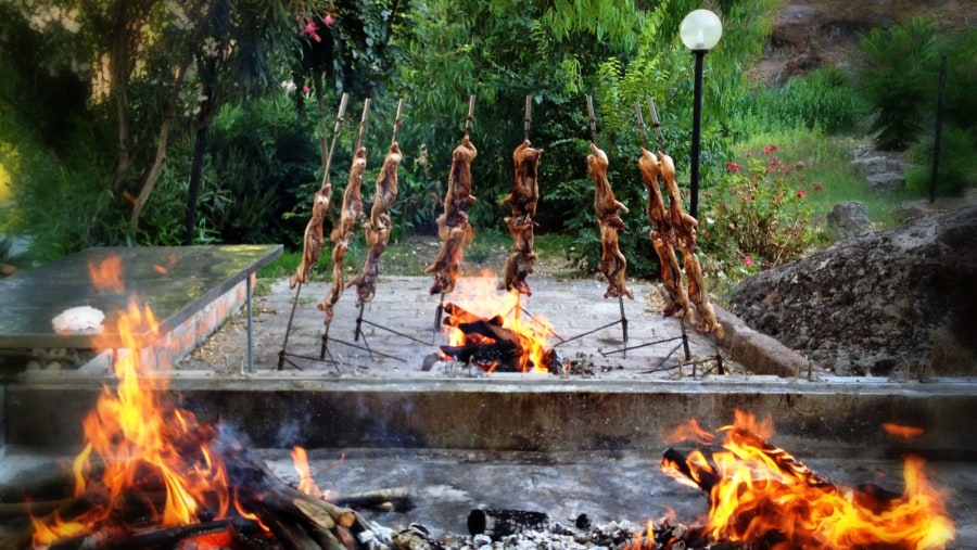 A Sardinian Dinner at A Farm