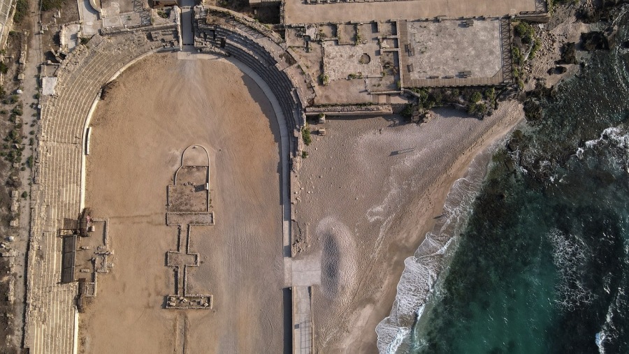 Panoramic View of the Archaeological Site