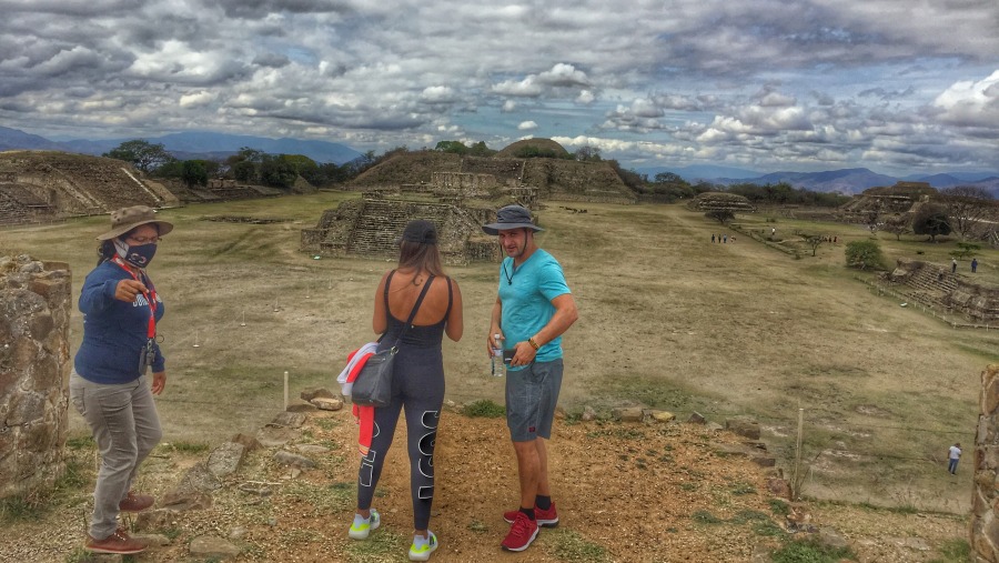 Arqueological Site Of Monte Albán