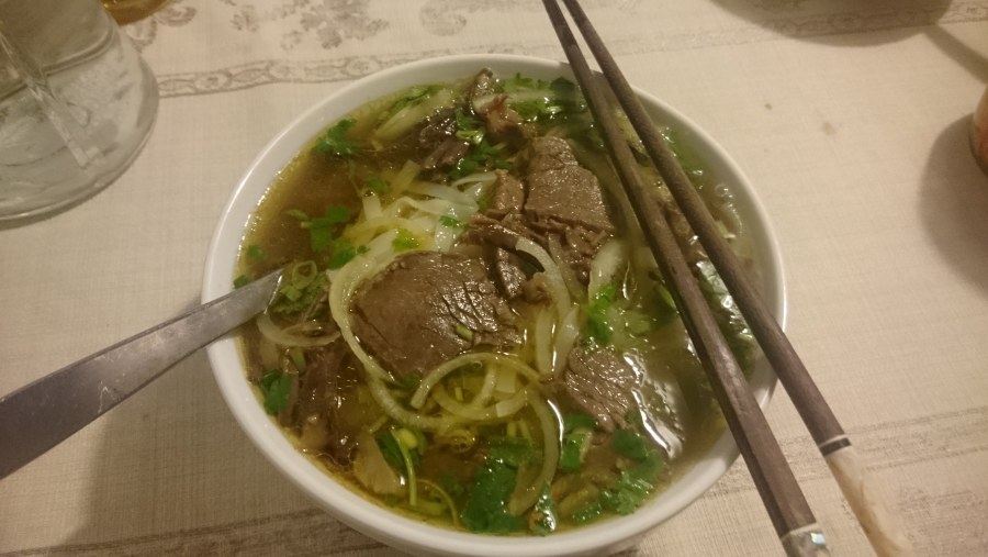 Rice Noodles Soup ( Pho)