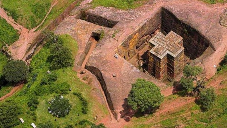 Rock-hewn church