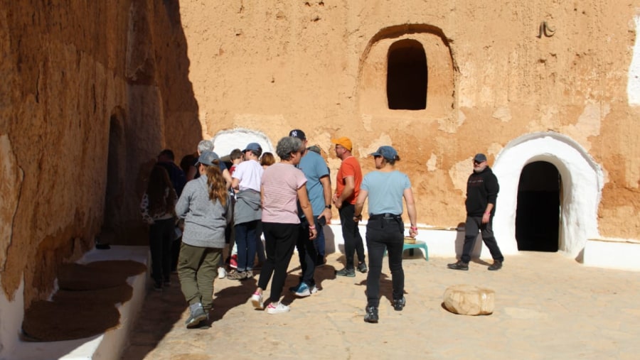 Travellers in Tunisia