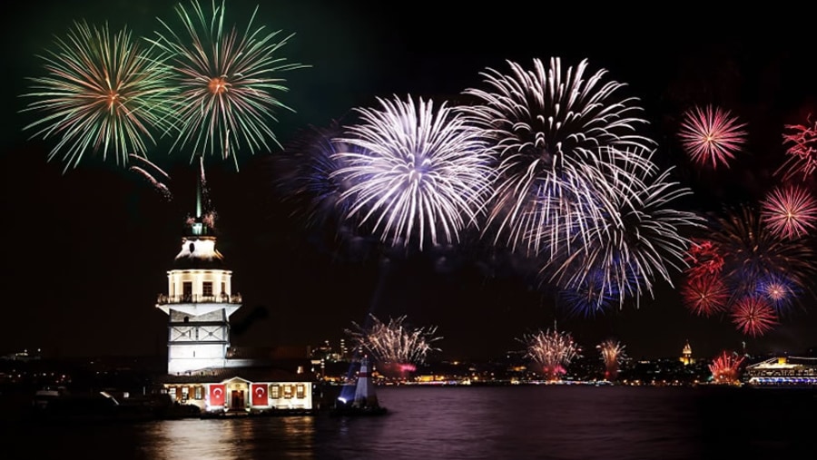 New Years Eve Party on the Bosphorus