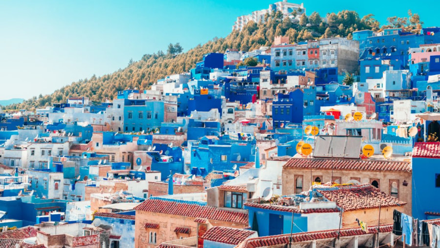 Chefchaouen Morocco Blue City