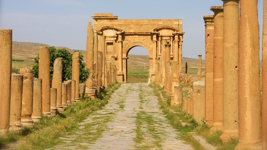 Roman ruins of Timgad