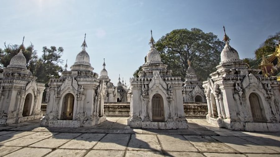See the World's Largest Book at Kuthodaw Pagoda