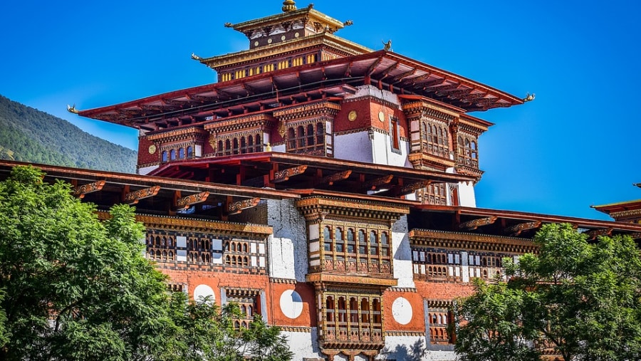 Spectacular Architecture of Punakha Dzong