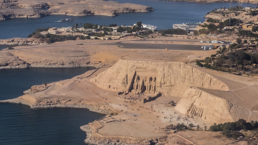 Nubian Monuments of Abu Simbel at Lake Nasser