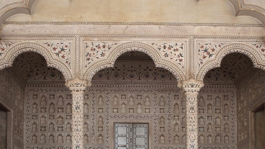 Interior of Tajmahal