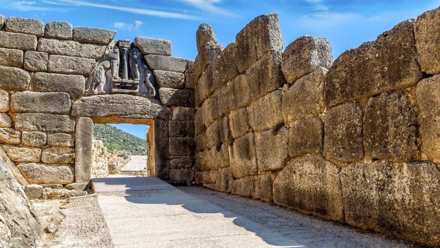 Lion Gate at Mycenae