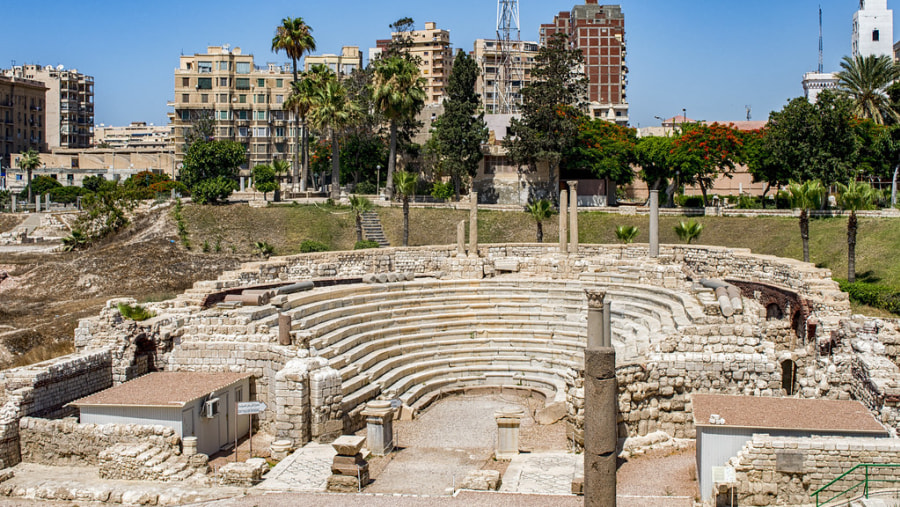 Ancient Roman Amphitheatre, Alexandria