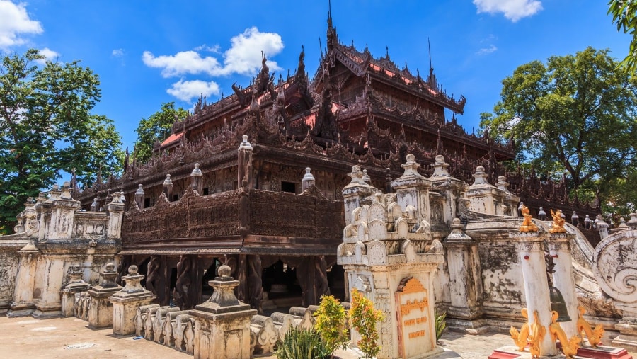 Golden Palace Monastery, Mandalay