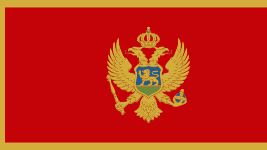 National flag of Montenegro