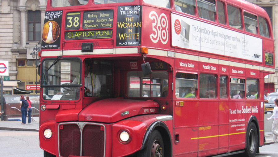 Sightseeing while on the bus