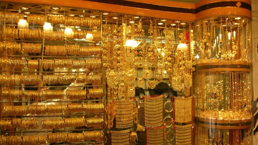 Enjoy shopping at the Gold Souk