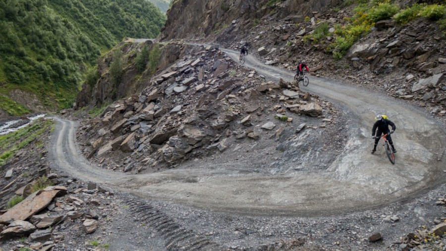 Thrilling experience of bike riding in Tusheti