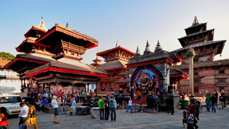 Kaal Bhairab & Kathmandu Durbar Square