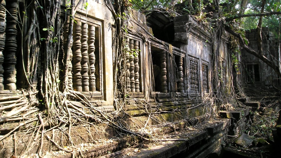 Explore the ruins of the Beng Mealea in Cambodia