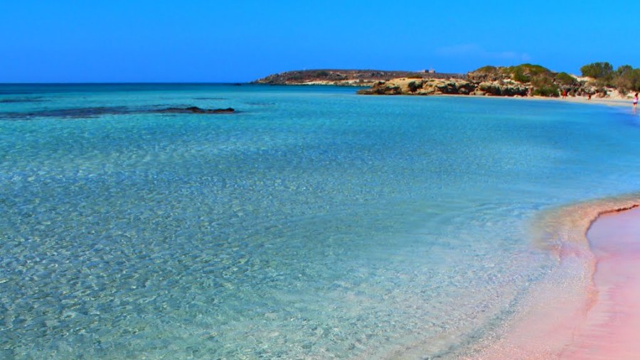 Turquoise waters at Elafonisi beach