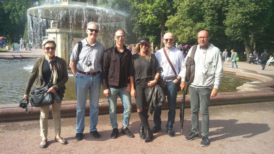 Roman Fountain In Peterhof