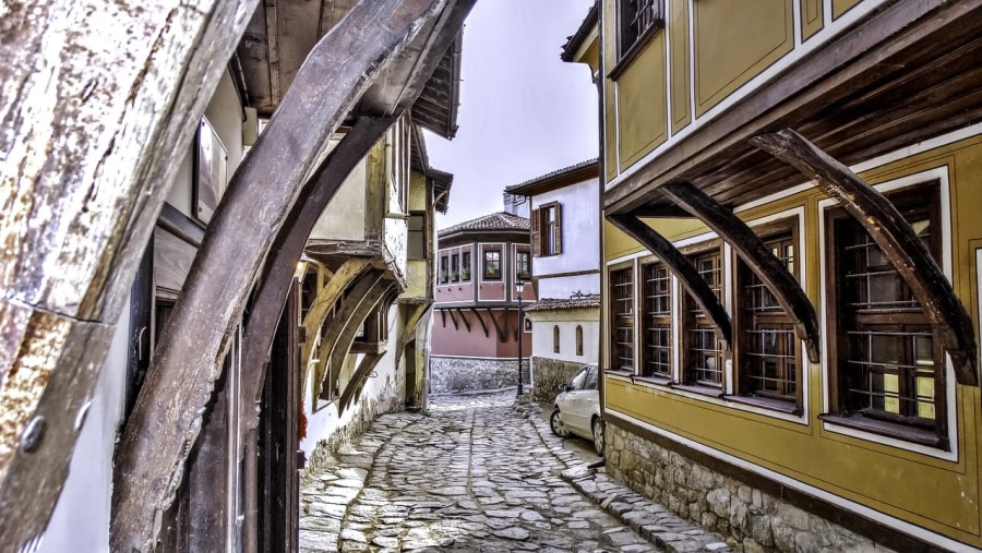 The alleys Of Plovdiv