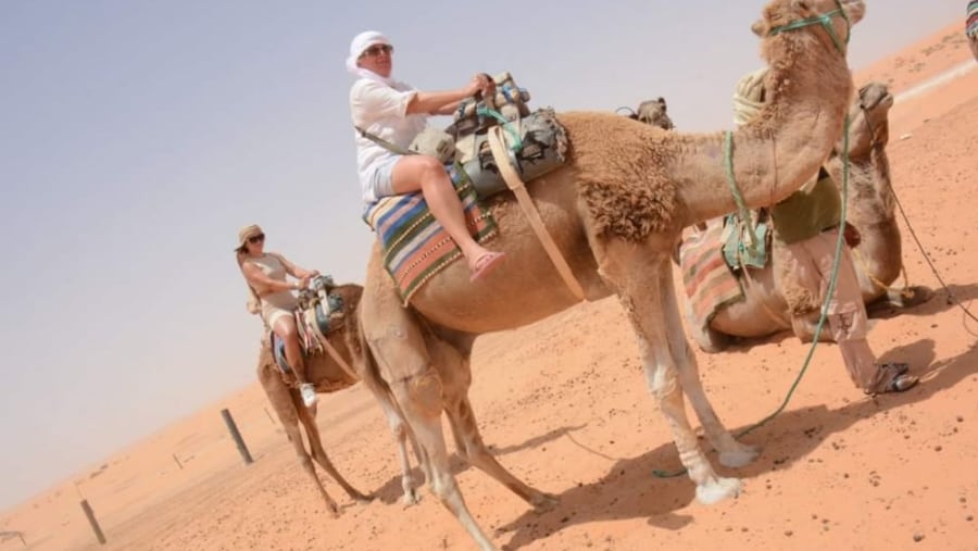 Camel ride in Djerba