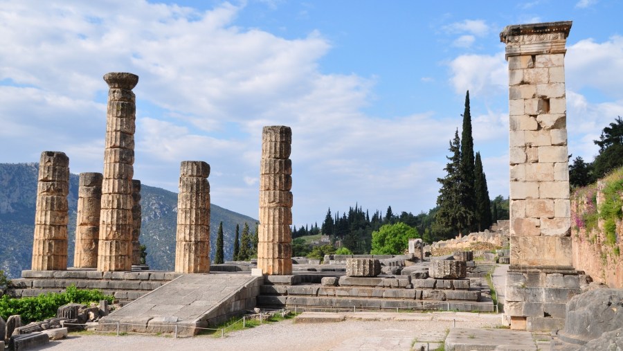 Learn about the history of the Ruins of the Temple