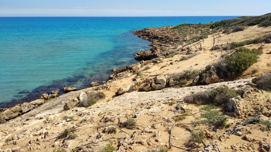 The Vendicari natural reserve