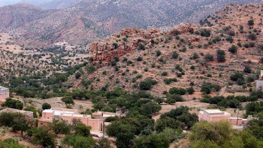 View of the Atlas Mountains, Morocco